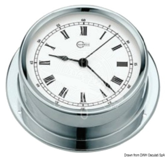 Osculati 28.365.01 - Barigo Regatta White Quartz Clock