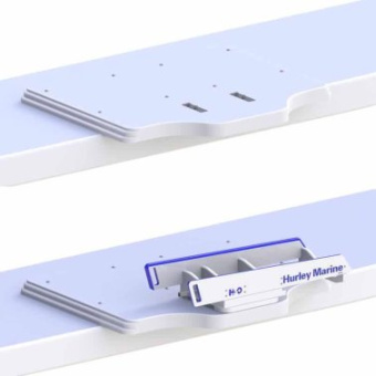 Hurley Marine Davit Extension H30 - White