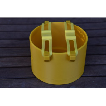 Humminbird TFA Protective Cover For Mega 360° Transducer, Yellow