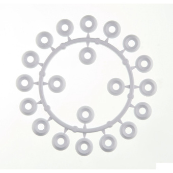 TREM Nylon Washers Ø4.5–5.5 mm, 100 pcs
