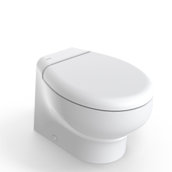 Tecma T-278TBFR - Plastic Seat and Lid (White) Silence Plus/2G Soft Closing