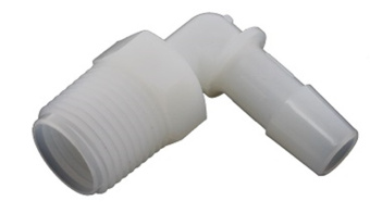 Flojet 91010001 - Elbow Adapter 3/8"NPT x 3/8" Hose