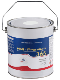 Osculati 65.612.21 - HM Premium 365 Hard Matrix Antifouling White 2.5 l (2 pcs)