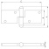 Hollex Hinge 51mm 50323