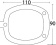 Osculati 41.168.03BI - Cap For Flush-Mount Rod Holder Soft PVC White