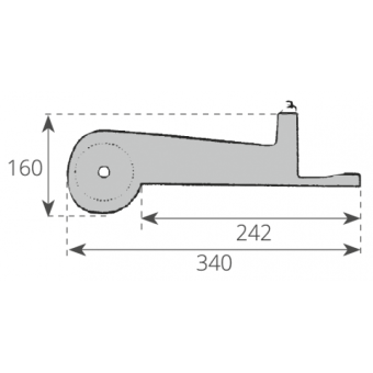 Stainless Steel Bow Roller