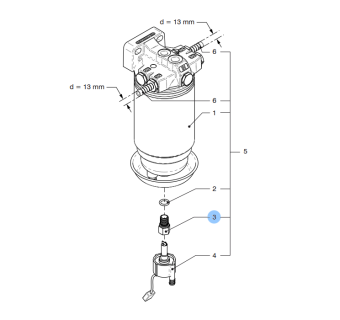 Vetus 17-8214 - Adaptor Sensor