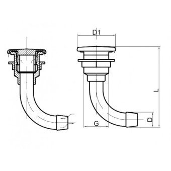 Straight Tank’s Vent Fitting For 19 mm