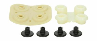 Flojet 20403040 - Diaphragm Kit Santoprene, Quad