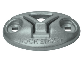 Dockedge Dockcleat Flipup 8,9cm Polished