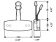 Ultraflex B47 Control Unit Two-Lever Grey