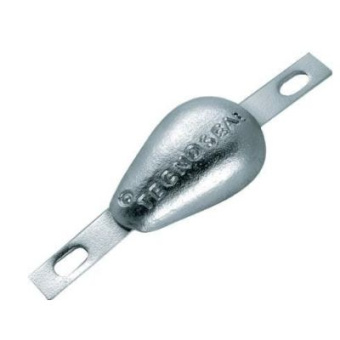 Tecnoseal 01911 - Zinc Anode 120x78x25mm 0.60 kg