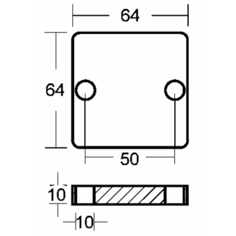E. Polipodio Zinc General Use Plate