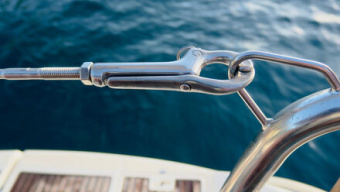 Wichard 12837 - Pelican Lifeline Hook Stainless Steel M14 x 170 mm