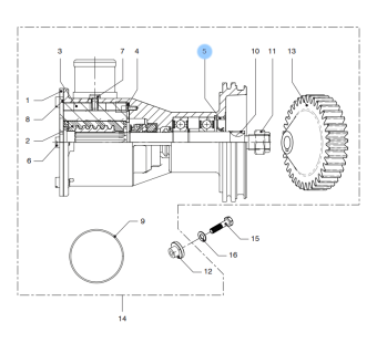 Vetus STM9469 - Lip Seal Shaft Sealing Ring