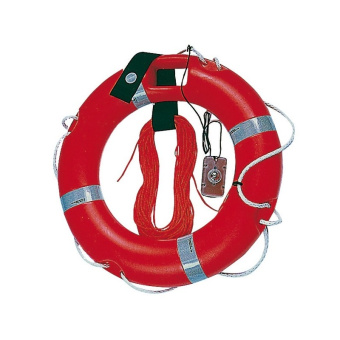 Osculati 22.439.03 - Ring Lifebuoy with Rescue Light And Rope 40 x 64 cm