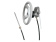 Ultraflex T85W Rotary Drive Steering System with White Bezel