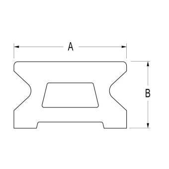 Ronstan RC1221-2.0 Series 22 Ball Bearing Mast Track, 2m