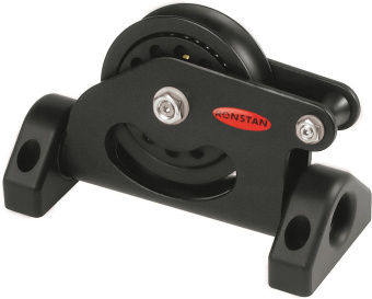 Ronstan RF78174 Series 75 Roller Bearing Block, Pivoting Low lead, Single