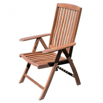 Teak Folding Armchair