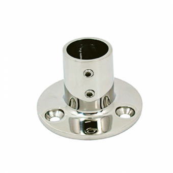 FNI AISI 316 Stainless Steel Round Pulpit Base 90°, Ø22–25 mm