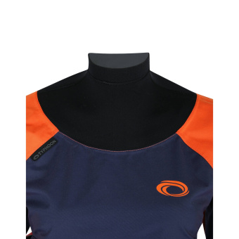 Plastimo P019378 - Hendra Hinge Drysuit Woman Orange/Navy. Size SR