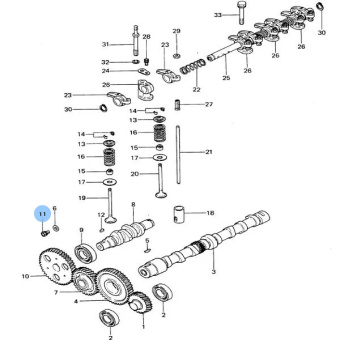 Vetus STM2585 - Bolt