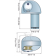 Quick Eagle Low Profile Horizontal Windlass 500 Watt - 12 Volt For Chain 6 mm