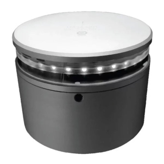 Lopolight 300-112G2-180 - Navigation Light 3NM 180° White, Silver Anodized