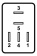 Ripca Mini Relay Switch 24V 10-15A 5-Pole