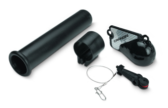 Cannon 2250005 Mini-Troll Downrigger Accessory Kit with Rod Holder, 4 lb Flash Weight & Uni-Line Release