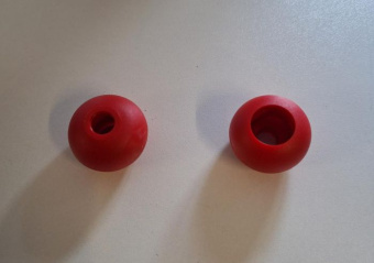 U-Rope Parrel Bead 32 mm Red