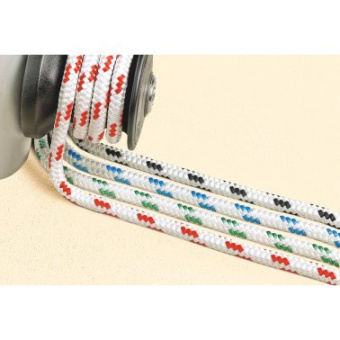 Plastimo 70505 - 16-plait Polyester With Parallel Core Red Ø 6mm 220m