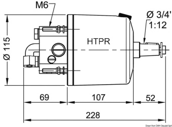 Osculati 45.085.13 - Pump For VETUS Steering System HTP4210R