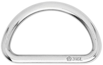 Wichard 6711 - D-Ring Stainless Steel 6 x 40 mm - 10 pieces