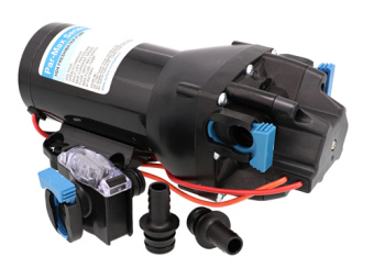 Jabsco Q402J-118S-3A - ParMax HD4 24V 15ltr 60psi Water Pressure Pump, 4,1 bar, S/E