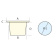 Nuova Rade 196395 - Case For Water Tap, W/Lid, Square 95x95mm, Cream