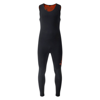 Plastimo P203229 - Long John Essential 3/2mm Neoprene Suit - Men's Black/Solar Size L