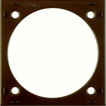 Berker Integro Surface-mounted Spacer Ring, Brown Glossy