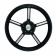 Ultraflex Black V56 Steering Wheel 350 mm