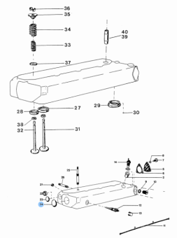 Vetus STM2204 - Plug 42 for Valves