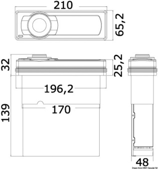 Osculati 29.548.81 - MP6 Watertight Tuner