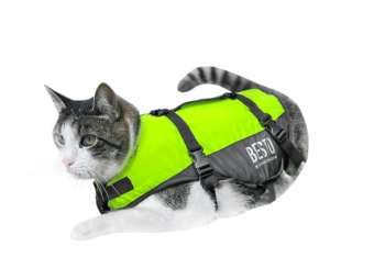Besto 20429202 - Cat Buoyancy Aid Deluxe Yellow/Black 3-7kg