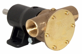 Jabsco 10550-200 - 3/4 bronze pump, 40-size, foot-mounted with BSP threaded ports