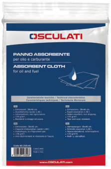 Osculati 65.210.41 - Absorbent Cloths for Oil and Fuel