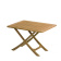 ARC Marine Table Bretagne 110 x 70 cm Unoiled