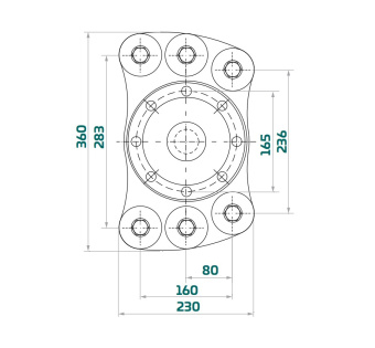 Aquadrive CVB42.30 – Moduline B30 Anti-Vibration CV Shaft System