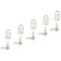 Euromarine Brass Padlock - 30mm (10 Identical Keys)