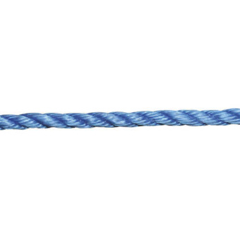 Plastimo 414540 - 4-strand floating polypropylene rope blue Ø 10 mm, L=220m