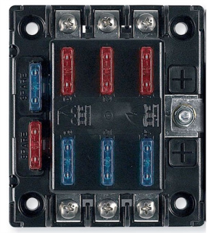 BEP ATC-6W - 6-Way Covered Fuse Holder
